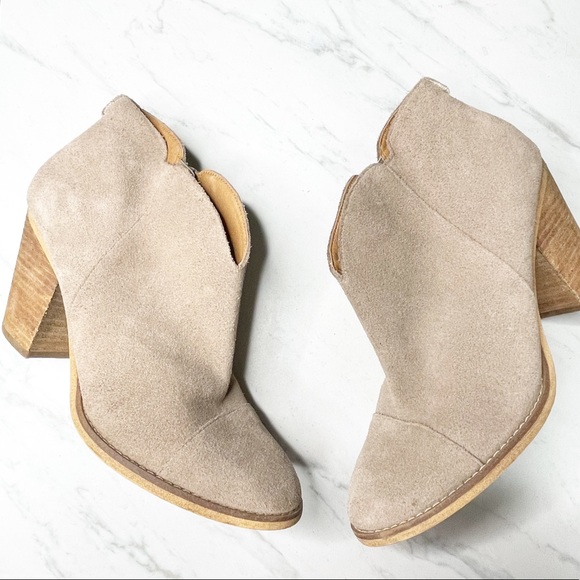 Susina Shoes - Susina booties Suede tan